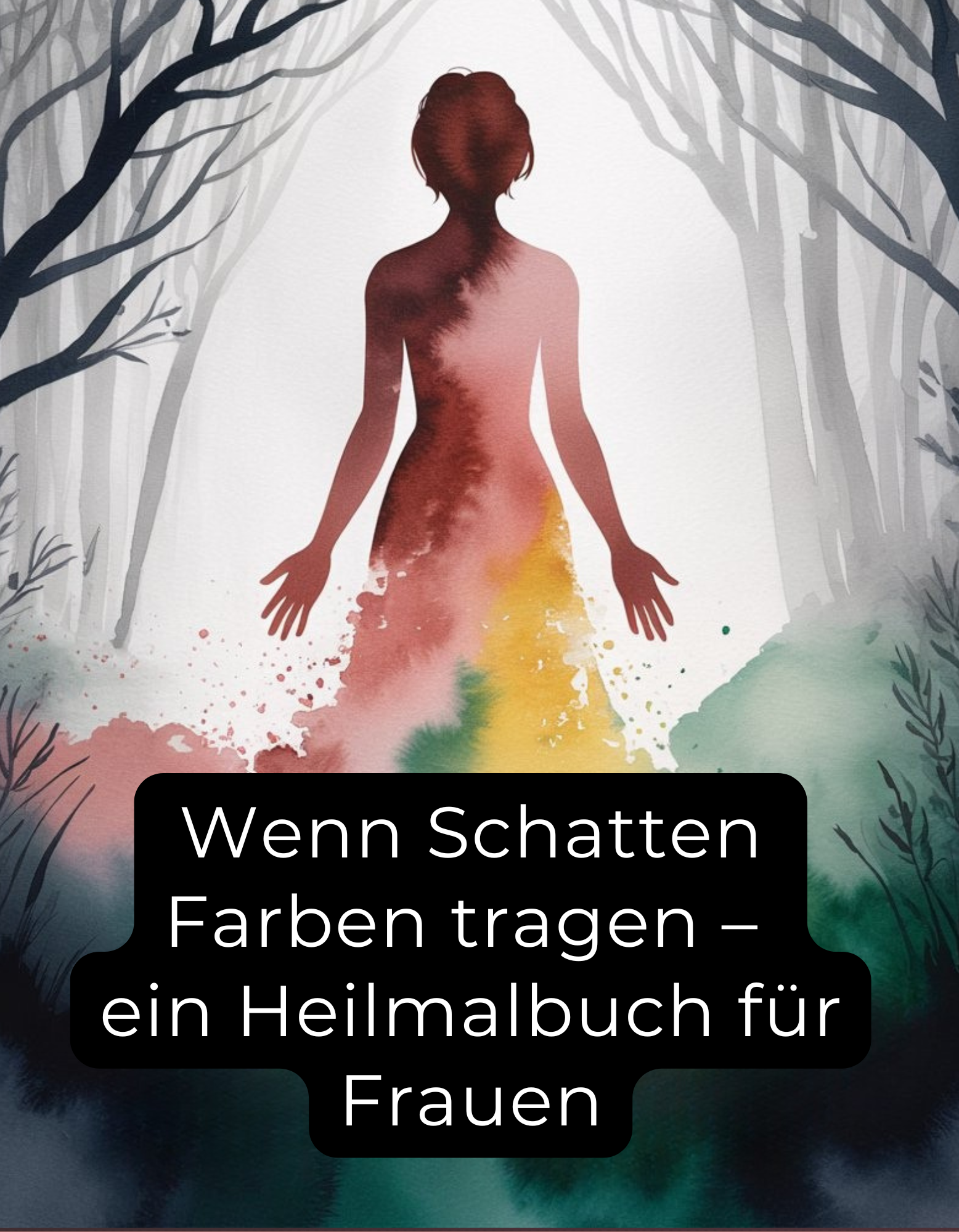 Wenn Schatten Farben tragen - Ausmalbuch