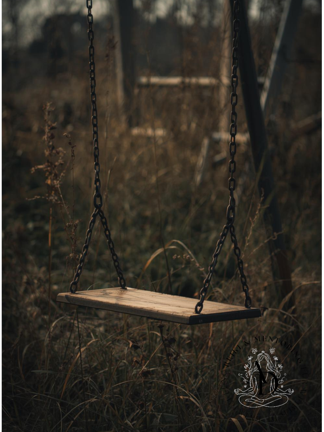 Leere Schaukel – Symbol für Loslassen